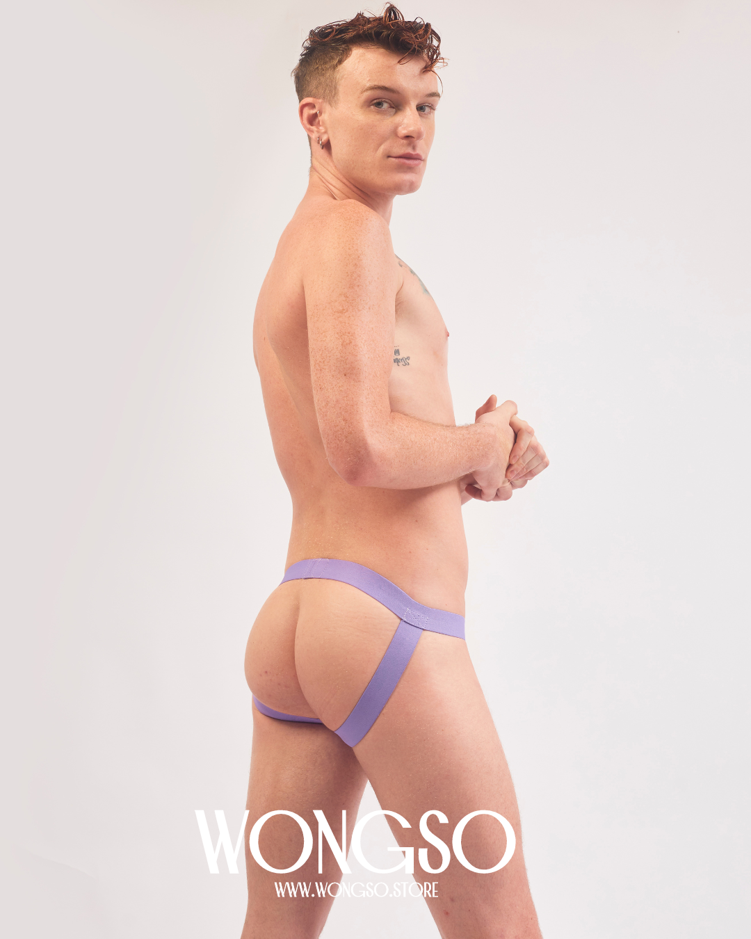 Boheme Jockstrap in Lilac