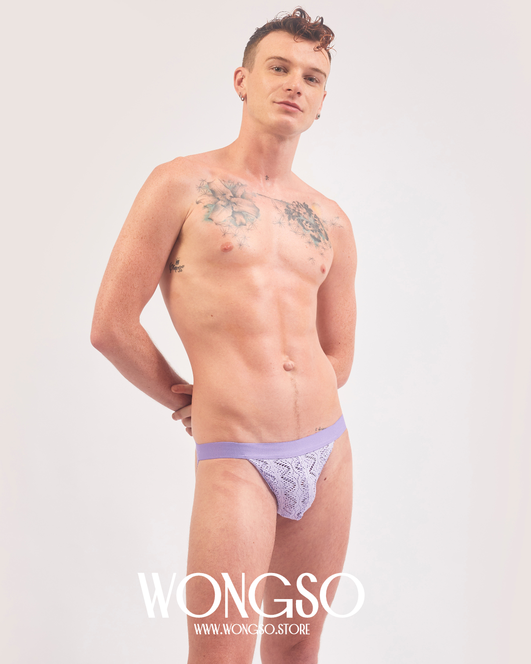 Boheme Jockstrap in Lilac