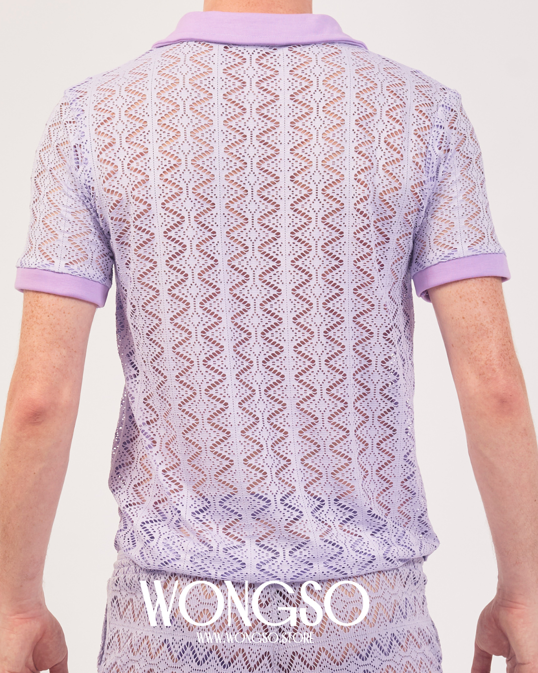 Boheme Polo Shirt in Lilac