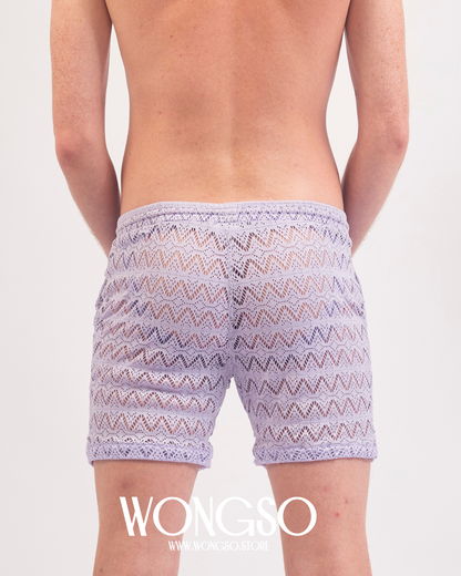 Boheme Shorts in Lilac